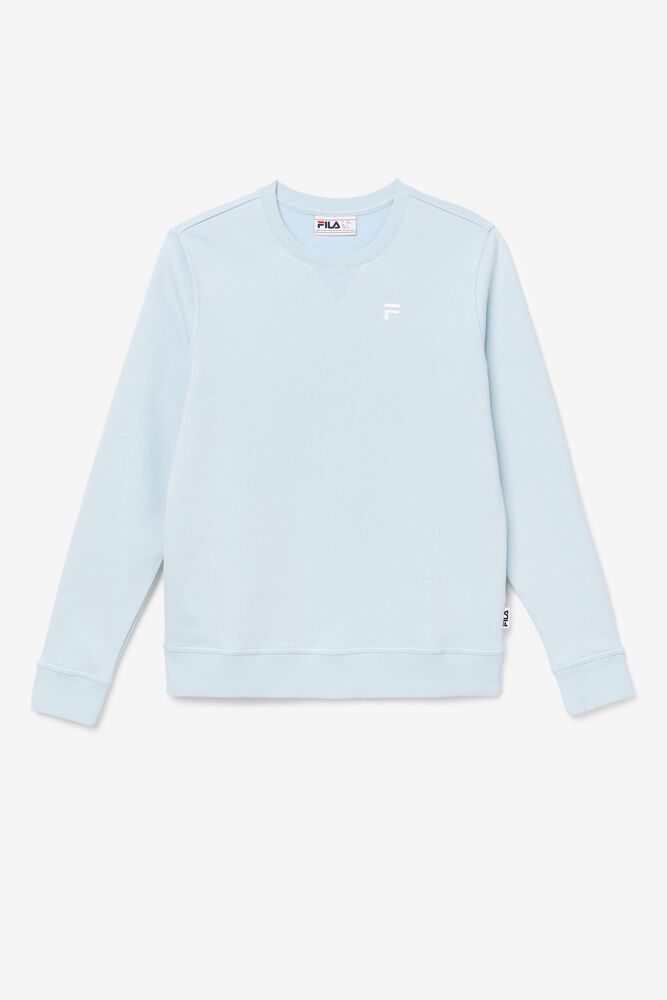 Fila Kieve Blue Sweatshirt Mens - NZ 90784-PNCG